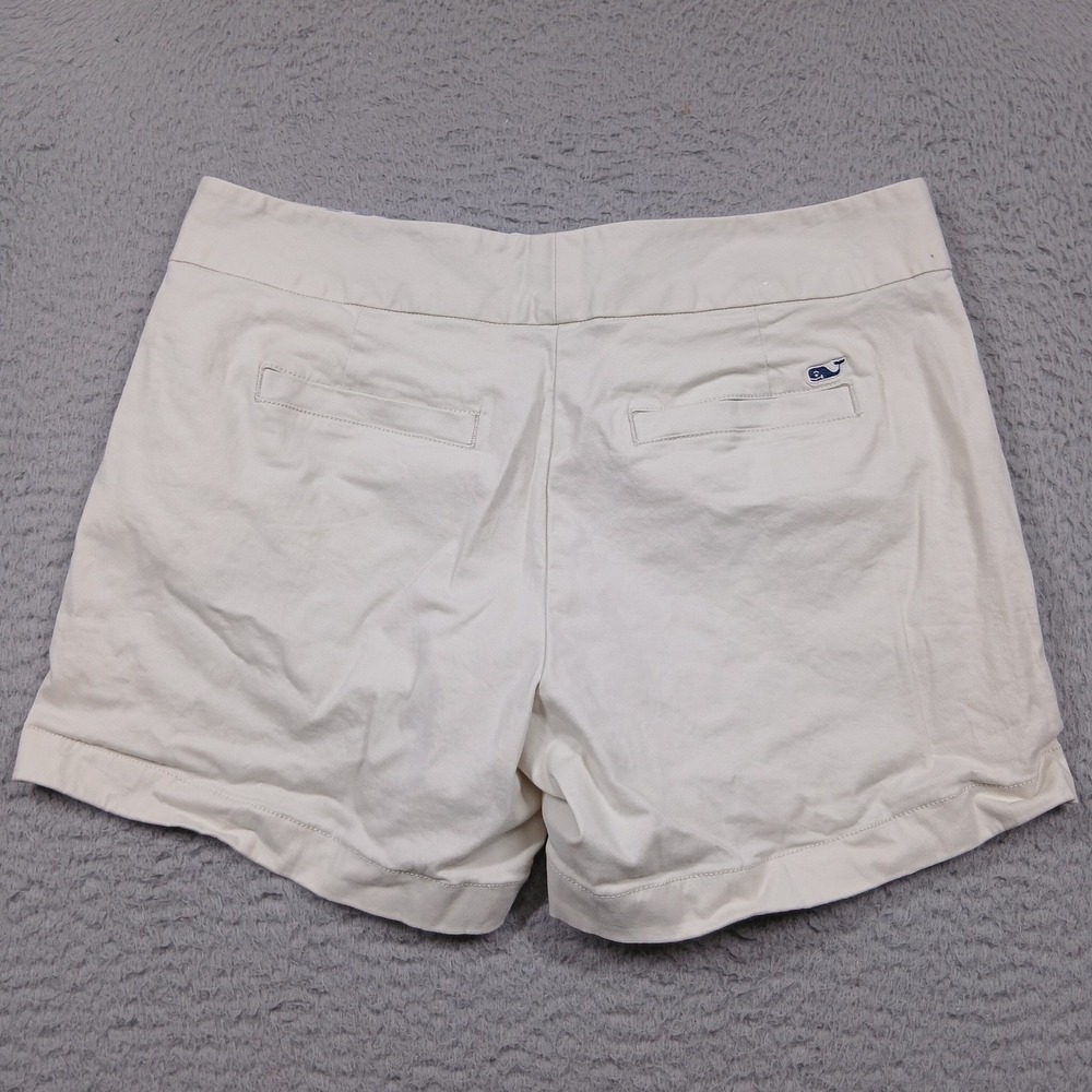 Vineyard Vines Shorts Women's 2‎ White Stretch Casual Chino - Picture 4 of 9